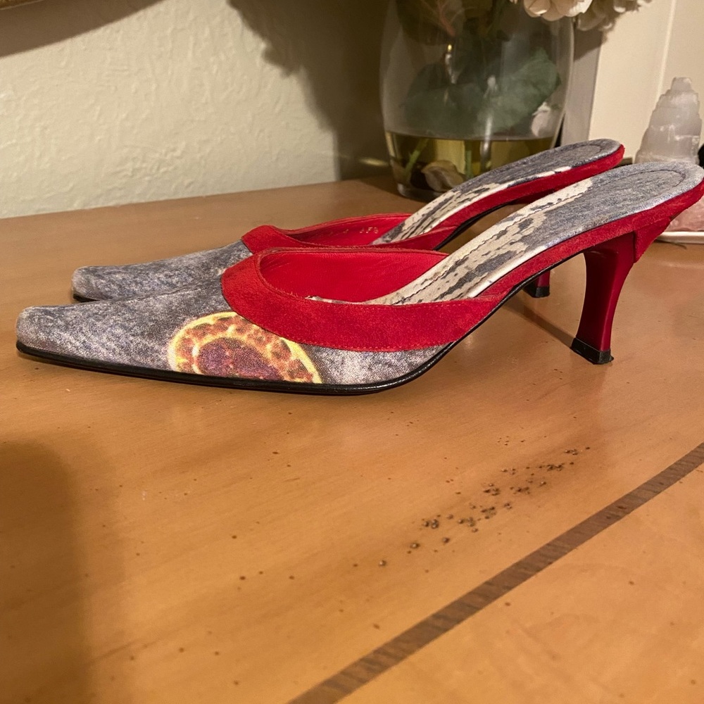 Casadei patchwork mules - Picture 2 of 6